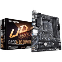 Gigabyte B450M DS3H WIFI AM4 AMD Micro ATX Motherboard